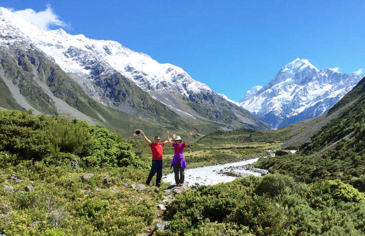 Walking Mt Cook