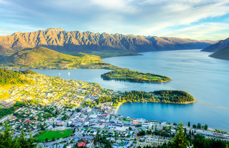 Queenstown in summer