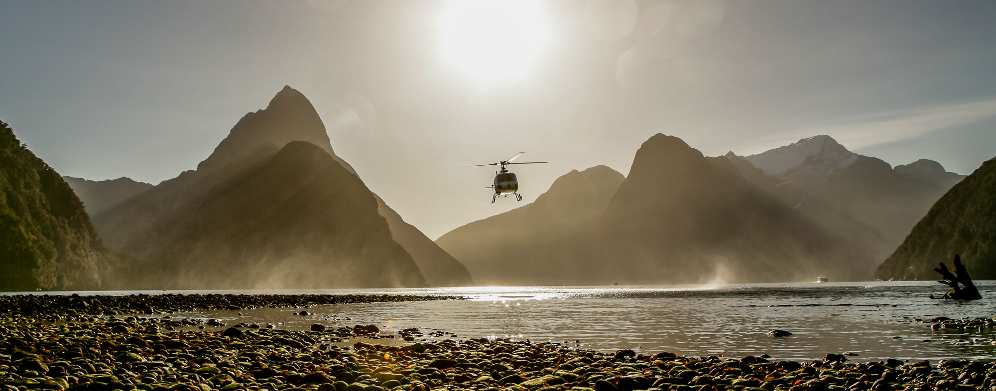 helicopter flight from queenstown