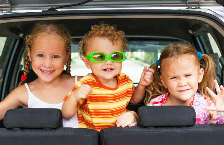 Driving in New Zealand with Children