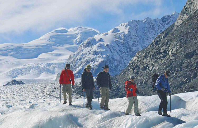 Tasman Glacier heli Hike