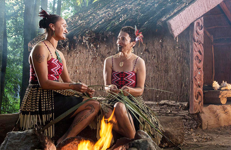 Maori village