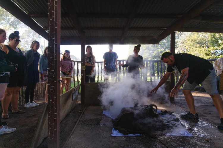 Hangi lunch at Kohutapu