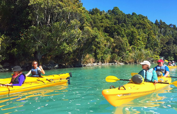 Kayaking Okarito Lagoon