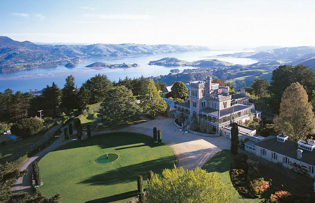 The beautiful Larnach Castle in Dunedin.