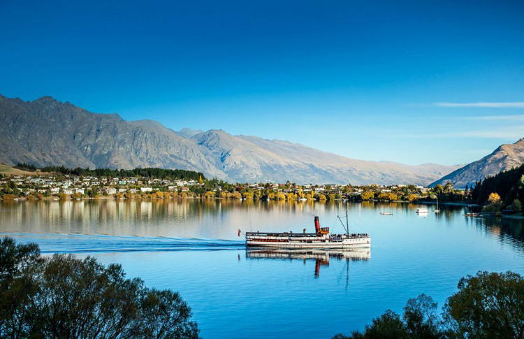 Earnslaw on Lake Wakatipu