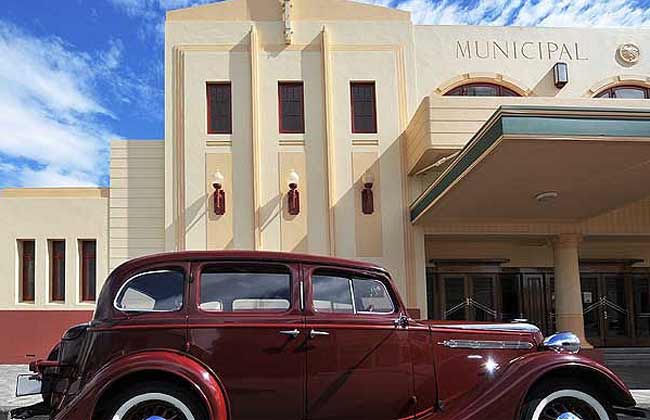 Art Deco building in Napier.