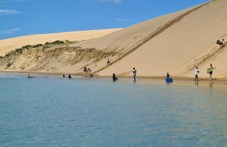 Sandboarding