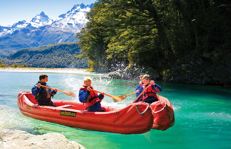 Funyak on the Dart River