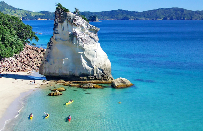 A beautiful beach at Coromandel.