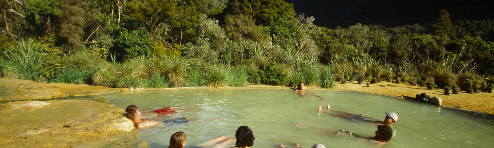 Free Wild Hot Springs When you Self Drive New Zealand
