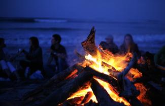Bonfire by the Beach