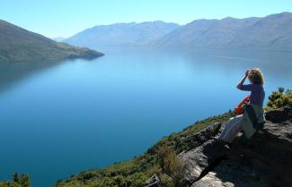 Lake Wanaka on a New Zealand self drive tour