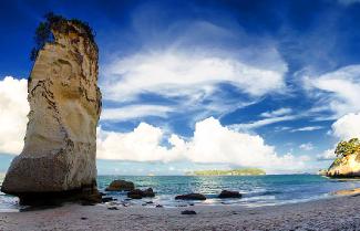 A beautiful photo of the Coromandel coast.