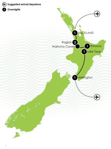 7 Day Best of NZ big map 