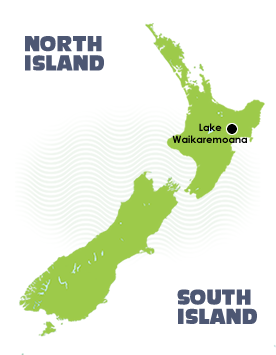 Lake Waikaremoana Guided Walk Map