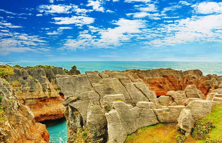 West Coast pancake Rocks