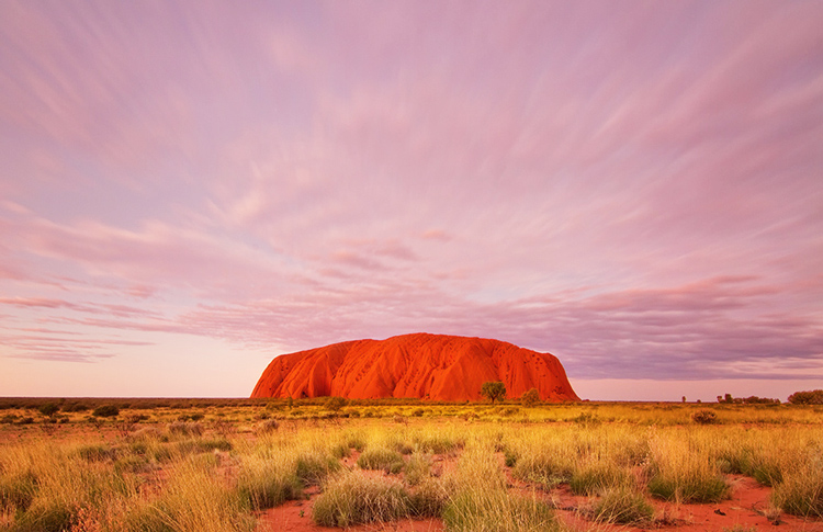 Uluru at Sunsett