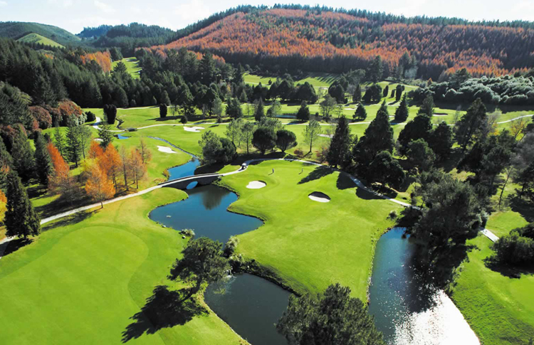 Wairakei International Golf Course enjoys worldwide acclaim.