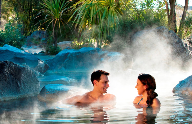 Hot pool in Rotorua