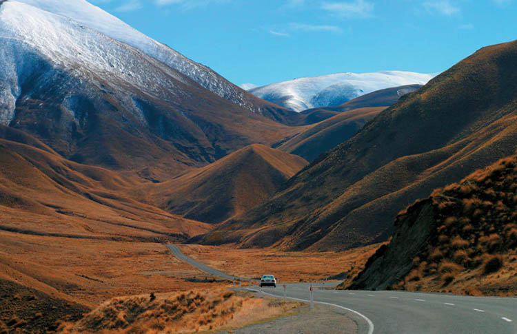 The Scenic Lindis Pass