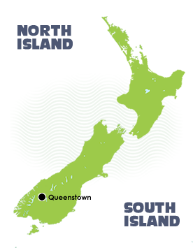 Map of Queenstown