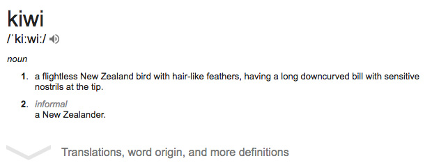 Definition of Kiwi