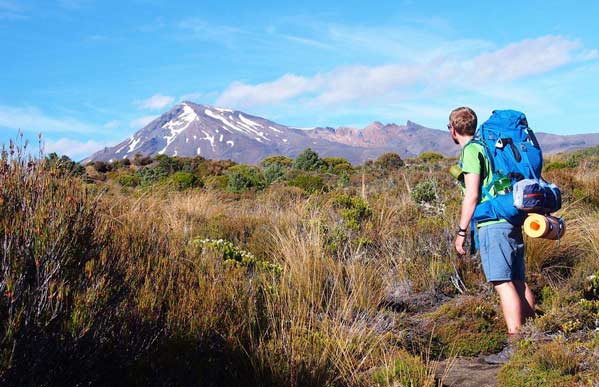 Rosa and Juuso Hike the Tongariro Northern Circuit