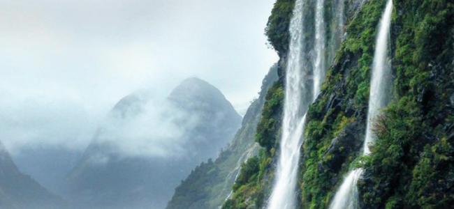 Milford Sound Waterfalls