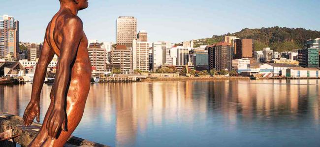 Wellington Statue Waterfront 