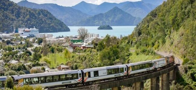 Coastal Pacific Train in Picton