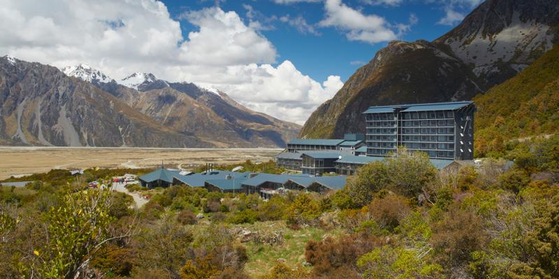 Hotel at Mt Cook