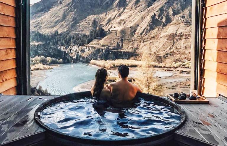 Onsen hot pools in Queenstown