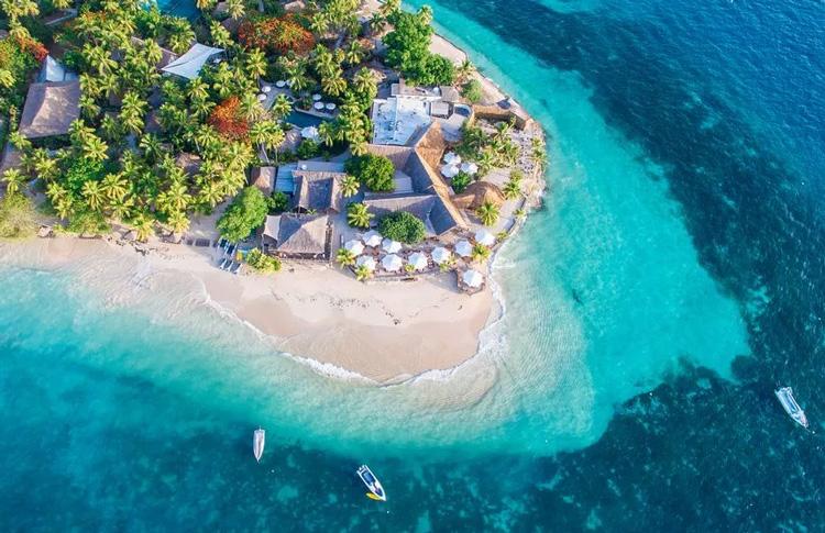 Luxurious tropical islands of Fiji