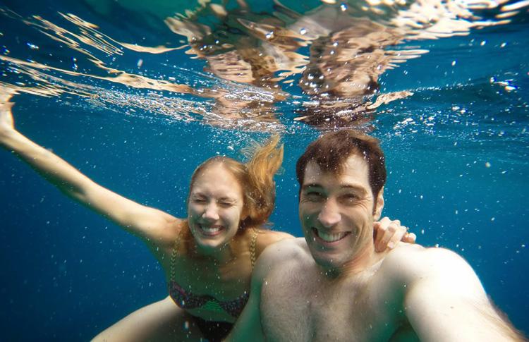 Honeymoon Marlborough Sounds Swimming