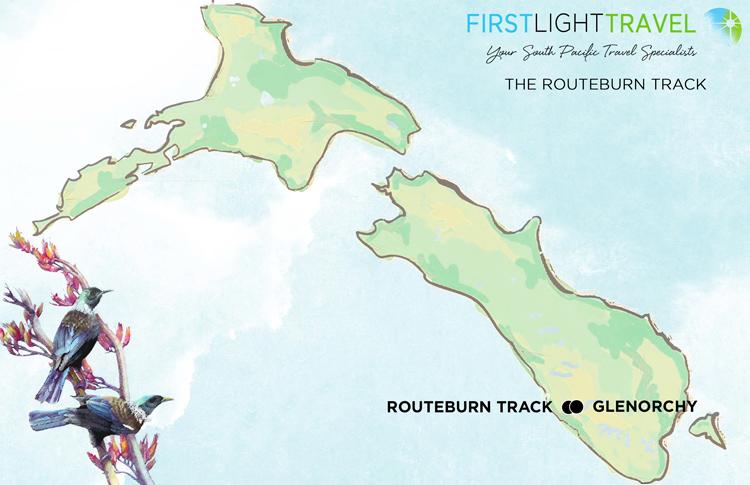 Roureburn Day Walk Map