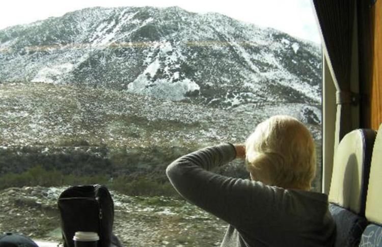 Tranz Alpine Train Journey