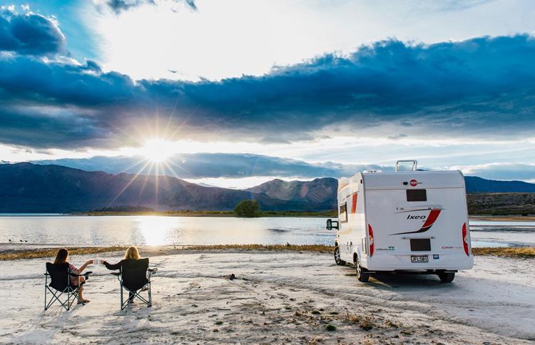 Campervan holiday in New Zealand