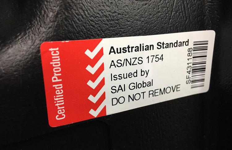 New Zealand and Australian Car Seat Standard