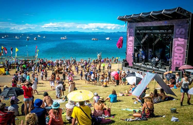 Splore Festival at Tāpapakanga Regional Park 