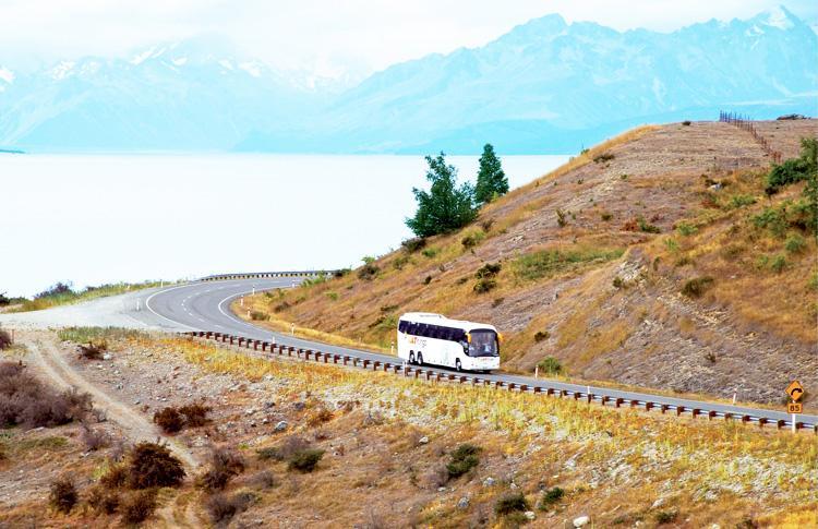 New Zealand coach tour