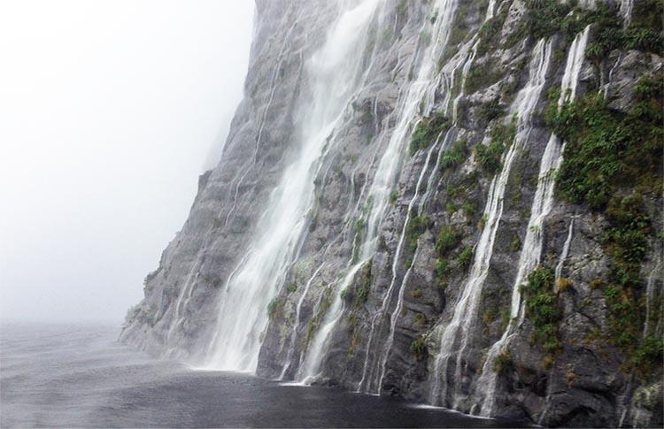 Milford Sound Waterfall