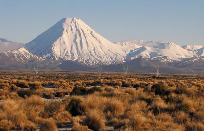 The Tongariro Desert Road