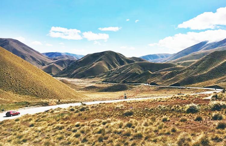 The Lindis Pass NZ