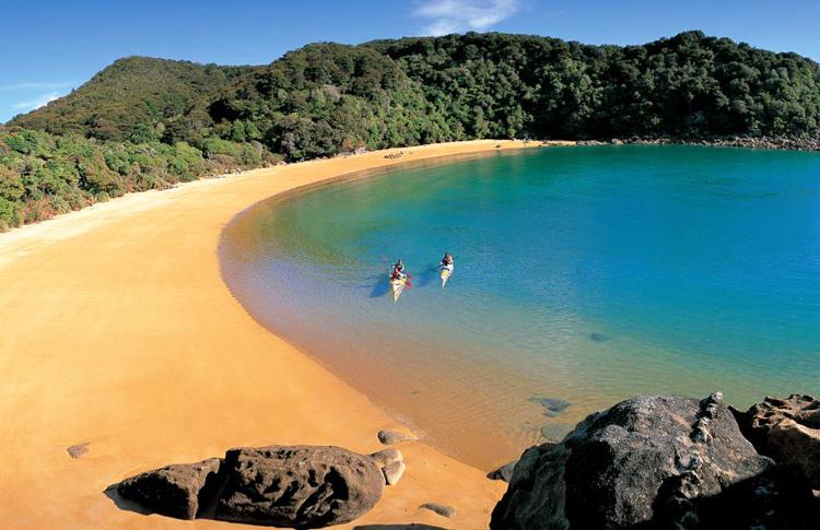 Kayaking in Abel Tasman National Park