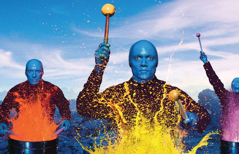 Blue Man group Christchurch