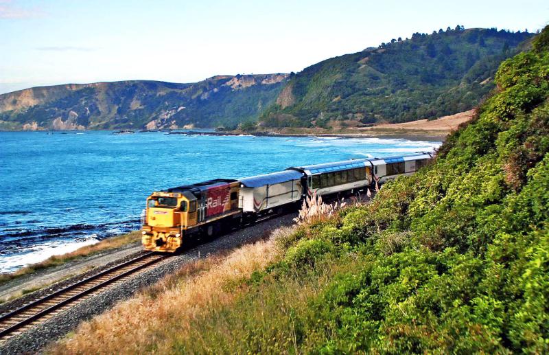 Coastal Pacific Train Picton to Christchurch