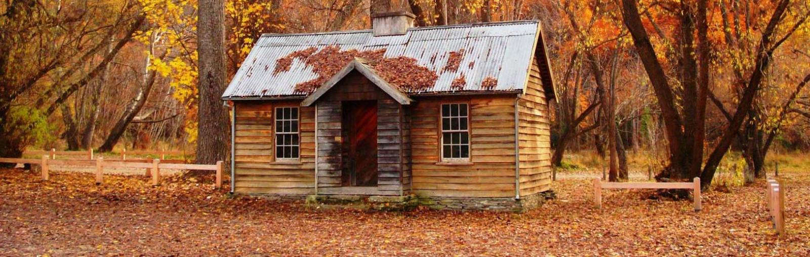Classic Arrowtown gold miners cottage. 