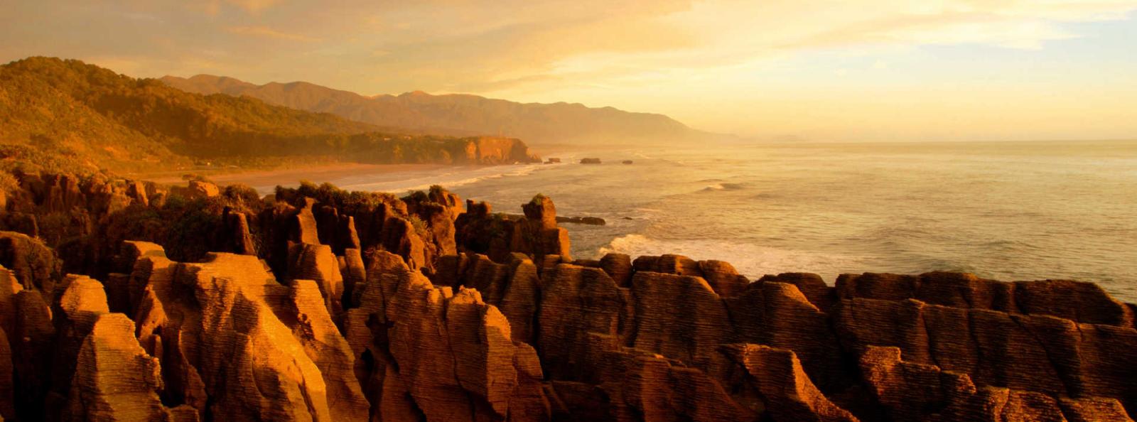 A very calm wild West coast