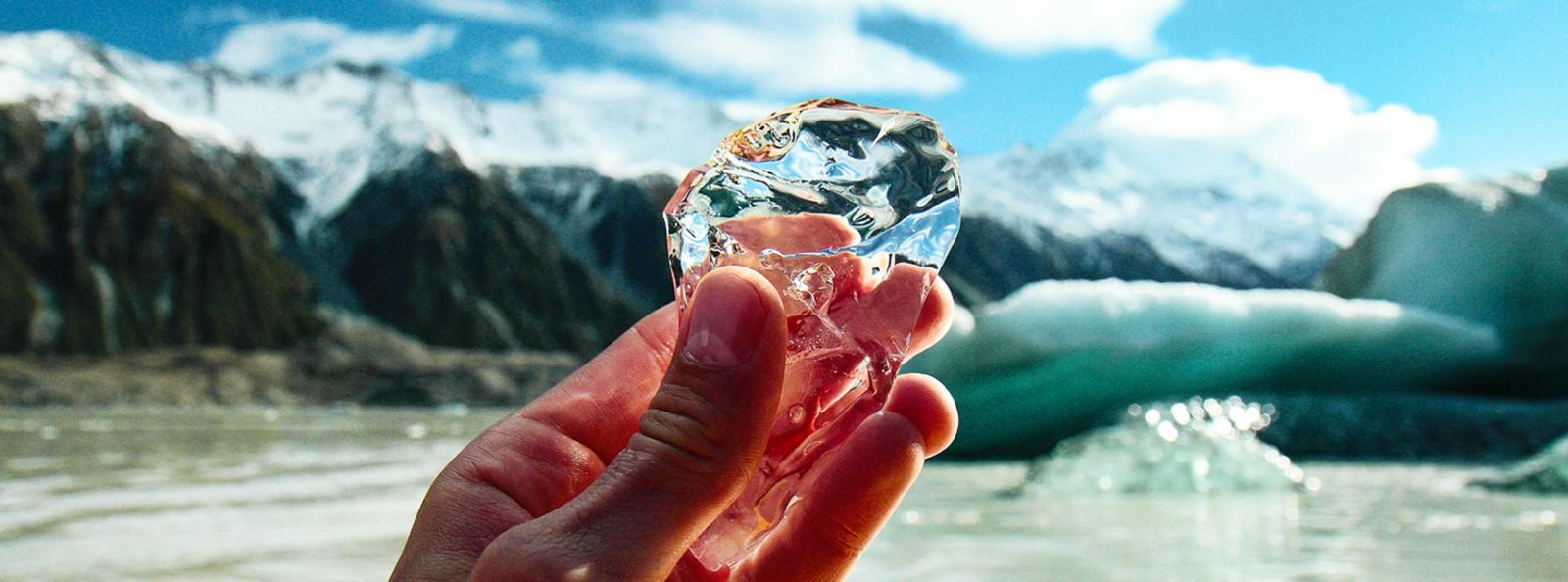 Ice from Glacier